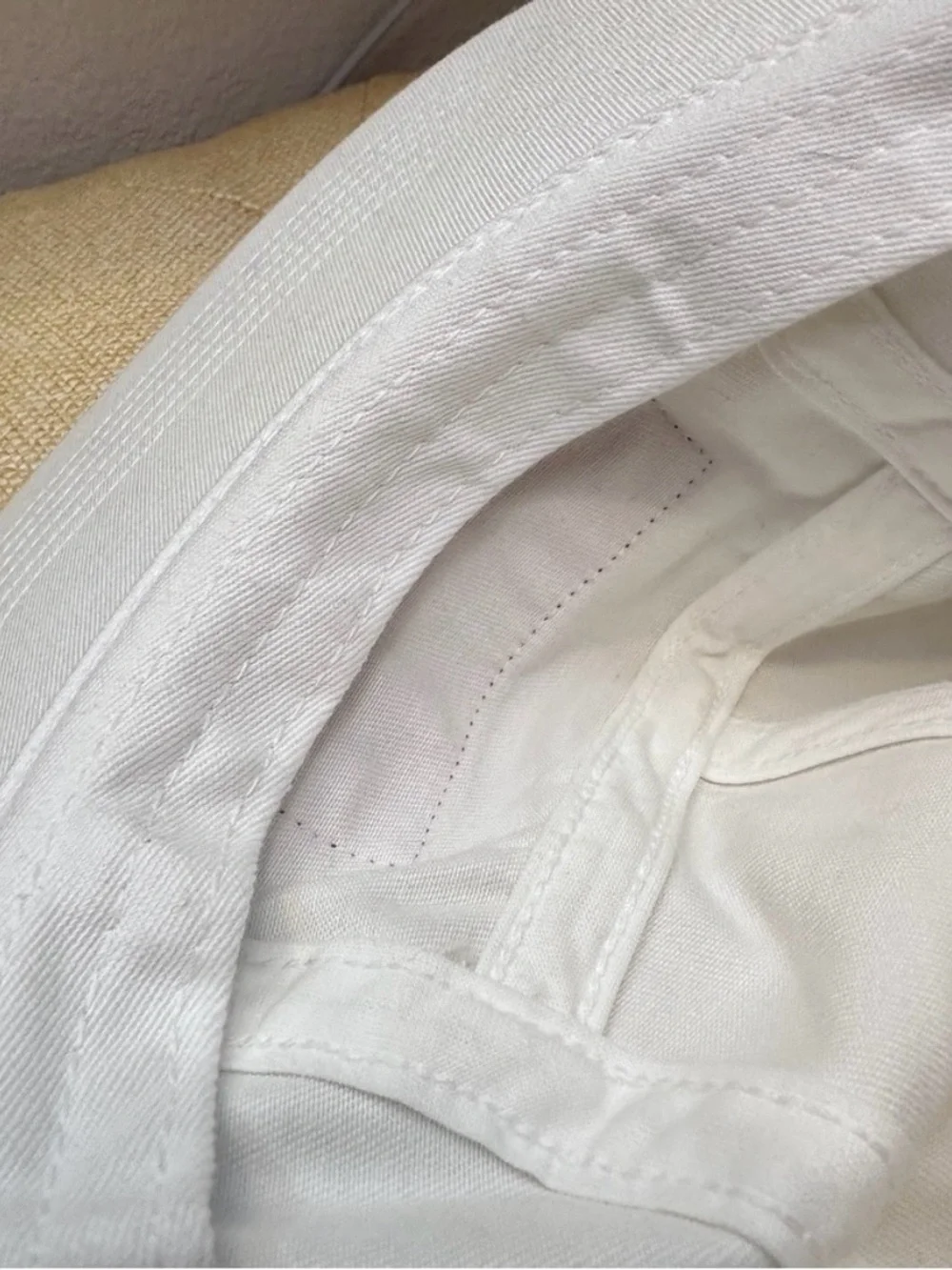 Supreme White Cap with Red Box Logo